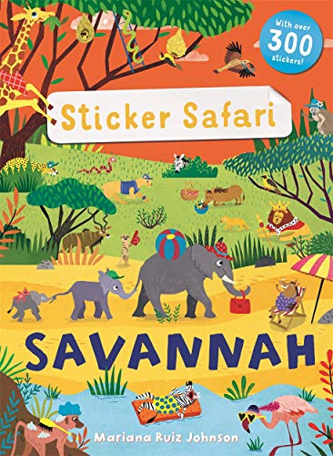 Beispielbild fr Sticker Safari: Savannah zum Verkauf von Blackwell's