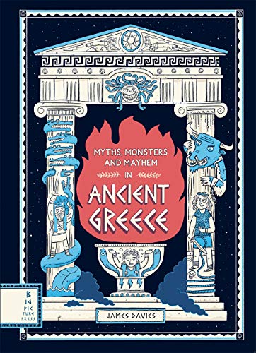 Beispielbild fr Myths, Monsters and Mayhem in Ancient Greece (Comic Strip Myths) zum Verkauf von WorldofBooks