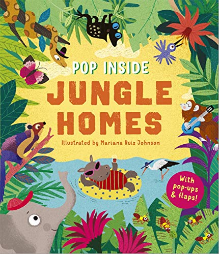 Beispielbild fr Pop Inside: Jungle Homes zum Verkauf von WorldofBooks