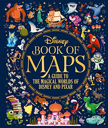 Stock image for The Disney Book of Maps: A Guide to the Magical Worlds of Disney and Pixar for sale by WorldofBooks