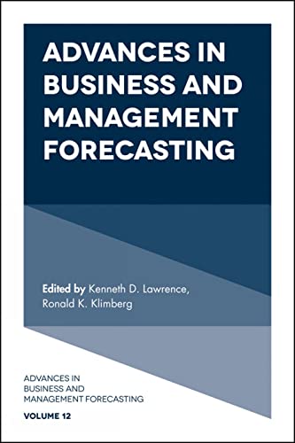 9781787430709: Advances in Business and Management Forecasting: 12