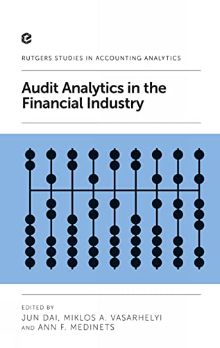 Beispielbild fr Audit Analytics in the Financial Industry zum Verkauf von Blackwell's