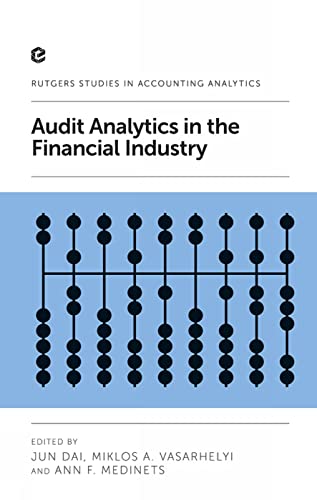 Stock image for Audit Analytics in the Financial Industry for sale by Kuba Libri