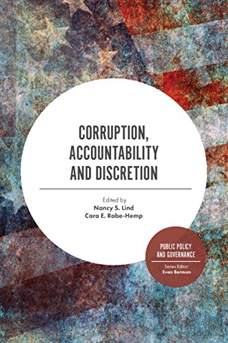 Stock image for Corruption, Accountability and Discretion (Public Policy and Governance) for sale by HPB-Red
