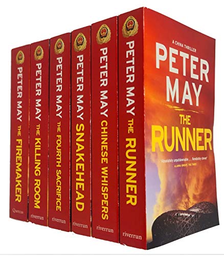 Imagen de archivo de Peter May Collection China Thrillers 6 Books Box Set (The Firemaker, The Fourth Sacrifice, The Killing Room, Snakehead, The Runner, Chinese Whispers) a la venta por Revaluation Books