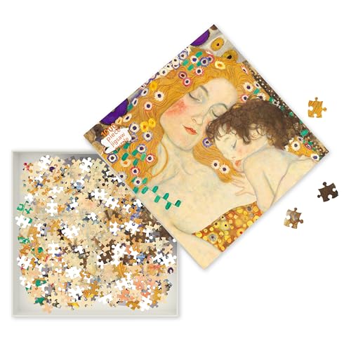 Beispielbild fr Adult Jigsaw Gustav Klimt: Three Ages of Woman: 1000 Piece Jigsaw Puzzle (1000-piece jigsaws) zum Verkauf von HPB-Ruby