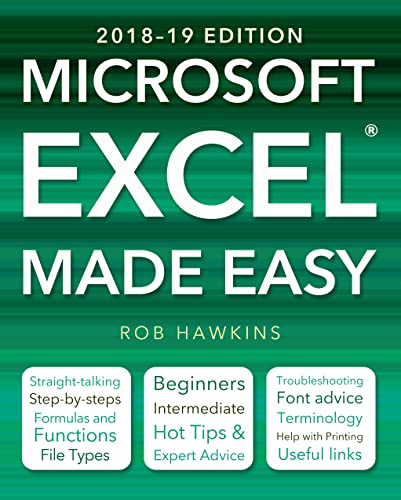 Stock image for Microsoft Excel Made Easy (2018-19 Edition) for sale by ThriftBooks-Dallas