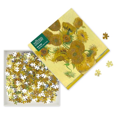 Imagen de archivo de Adult Jigsaw Puzzle National Gallery: Vincent Van Gogh, Sunflowers: 1000-Piece Jigsaw Puzzles a la venta por Save With Sam