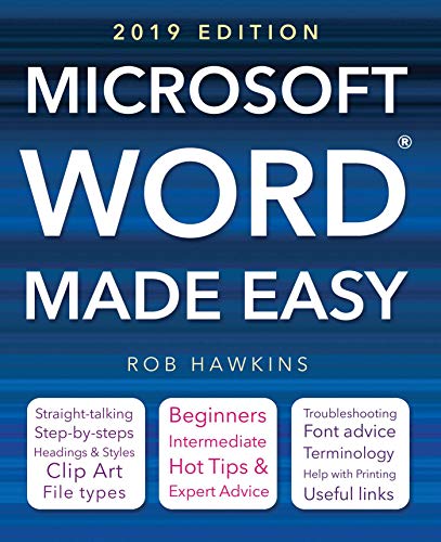 Stock image for Microsoft Word Made Easy (2019 edition) for sale by SecondSale