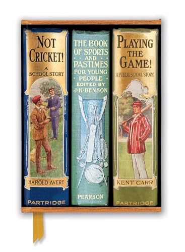 Stock image for Bodleian Libraries: Book Spines Boys Sports (Foiled Journal) (Flame Tree Notebooks) for sale by HPB-Ruby