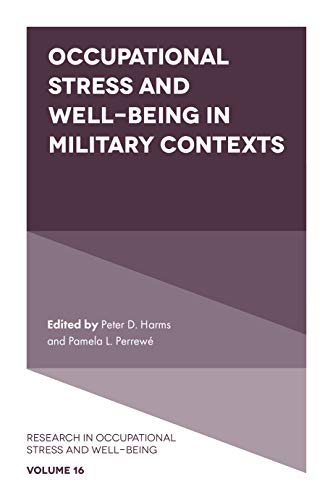 Imagen de archivo de Occupational Stress and Well-Being in Military Contexts a la venta por Blackwell's