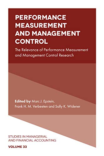 Beispielbild fr Performance Measurement and Management Control zum Verkauf von Blackwell's