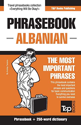 Stock image for English-Albanian phrasebook and 250-word mini dictionary (American English Collection) for sale by Books Unplugged