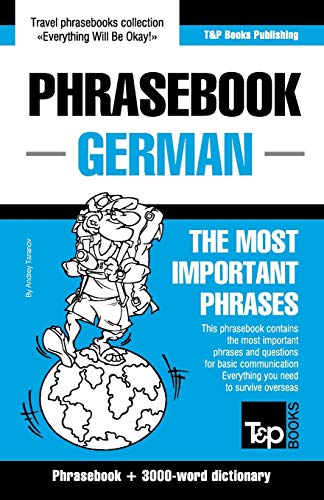 Beispielbild fr English-German Phrasebook and 3000-word topical vocabulary zum Verkauf von Smartbuy