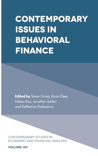 9781787698826: Contemporary Issues in Behavioral Finance: 101 (Contemporary Studies in Economic and Financial Analysis, 101)