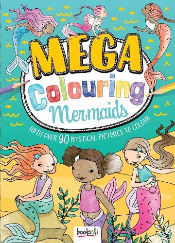 Stock image for Mega Colouring Mermaids (Mega Colouring 8) for sale by AwesomeBooks