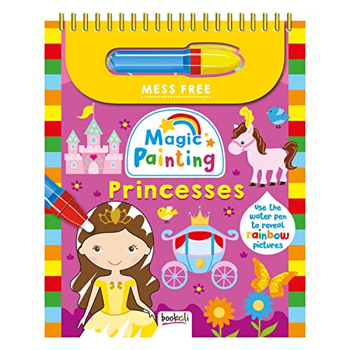 Imagen de archivo de Magic Painting Book Princesses | Water Colouring Books for Children | Travel Toys for Toddlers | Mess Free Colouring | Princess Book for Toddlers a la venta por WorldofBooks