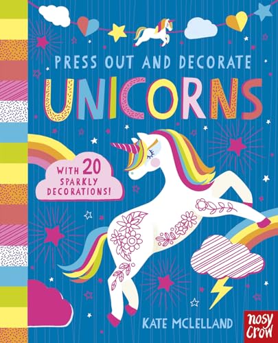 Imagen de archivo de Press Out and Decorate: Unicorns (Press Out and Colour) a la venta por WorldofBooks