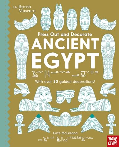 9781788005524: British Museum Press Out and Decorate: Ancient Egypt (Press Out and Colour)