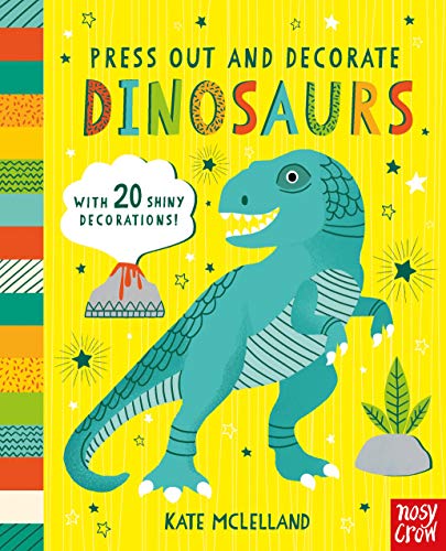 Imagen de archivo de Press Out and Decorate: Dinosaurs (Press Out and Colour) a la venta por WorldofBooks