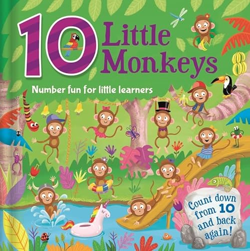 Imagen de archivo de 10 Little Monkeys (Counting Fun) a la venta por Decluttr