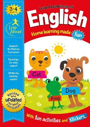 Stock image for English Age 3-4 (Leap Ahead Workbook Expert) for sale by WorldofBooks