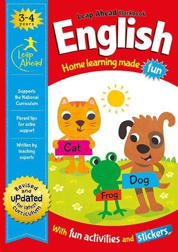 Stock image for English Age 3-4 (Leap Ahead Workbook Expert) for sale by Books Puddle