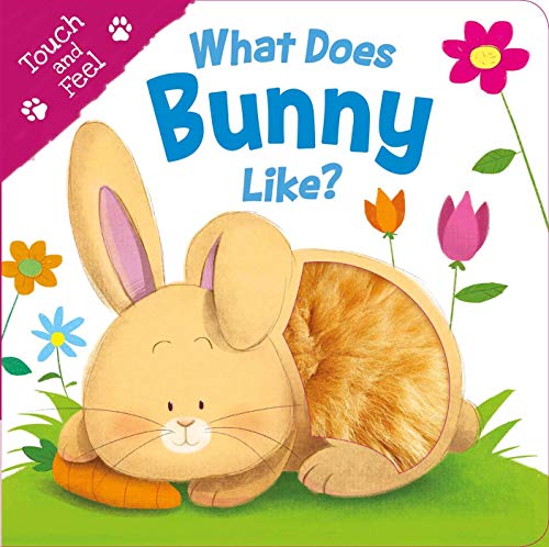 Beispielbild fr What Does Bunny Like? (Touch & Feel): Touch & Feel Board Book zum Verkauf von SecondSale