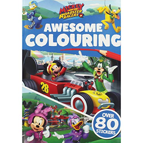 Imagen de archivo de Disney Junior - Mickey & the Roadster Racers: Awesome Colouring (Colouring Play Disney) a la venta por WorldofBooks