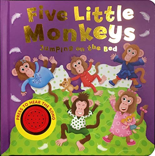 9781788105736: Five Little Monkeys: Libro de sonidos (MY FIRST NURSERY RHYMES)