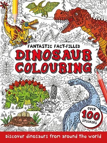 Stock image for Dinosaurs (Around the World Colouring) for sale by WorldofBooks