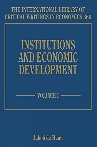 Stock image for Institutions and Economic Development The International Library of Critical Writings in Economics series for sale by PBShop.store UK