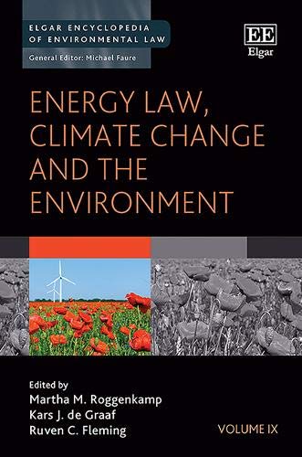 Imagen de archivo de Energy Law, Climate Change and the Environment (Elgar Encyclopedia of Environmental Law series, 9) a la venta por Books From California