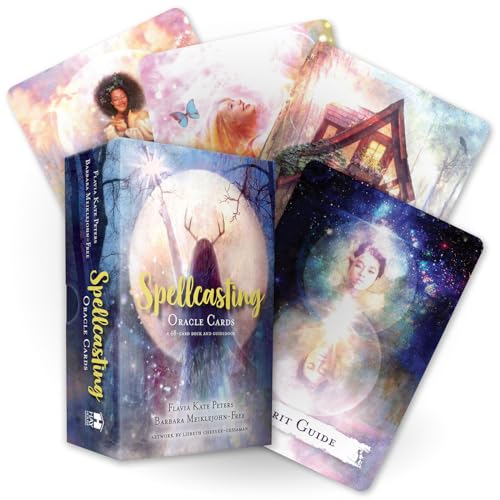 Stock image for Spellcasting Oracle Cards: A 48-Card Deck and Guidebook for sale by Half Price Books Inc.