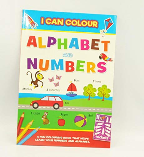 Beispielbild fr Alligator Books I Can Colour Alphabet and Numbers zum Verkauf von WorldofBooks