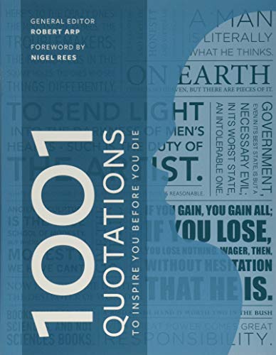 Stock image for 1001 Quotations to inspire you before you die for sale by WorldofBooks