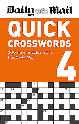 Imagen de archivo de Daily Mail Quick Crosswords Volume 4: 200 new puzzles from the Daily Mail a la venta por Brook Bookstore