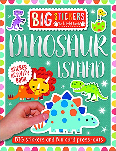 Stock image for Big Stickers for Little Hands: Dinosaur Island for sale by WorldofBooks