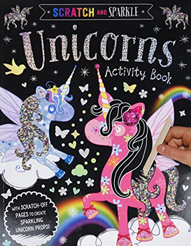 Stock image for Scratch and Sparkle Unicorns Activity Book for sale by SecondSale