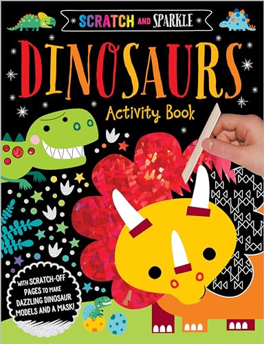 Beispielbild fr Scratch and Sparkle Dinosaurs Activity Book zum Verkauf von Blackwell's
