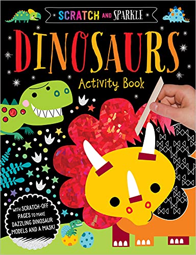 9781788436755: Scratch and Sparkle Dinosaurs Activity Book