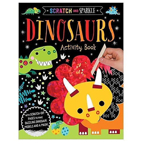 Beispielbild fr Scratch and Sparkle - Dinosaurs Activity Book zum Verkauf von AwesomeBooks