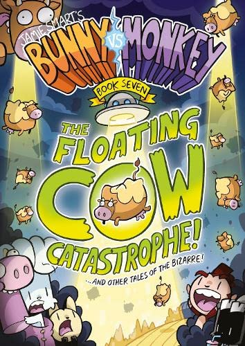 9781788451390: Bunny vs Monkey 7: The Floating Cow Catastrophe!