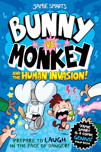 

Bunny vs Monkey and the Human Invasion (Paperback)
