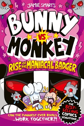 Beispielbild fr Bunny vs Monkey: Rise of the Maniacal Badger zum Verkauf von WorldofBooks