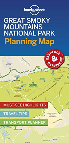 Stock image for Lonely Planet Great Smoky Mountains National Park Planning Map for sale by Blackwell's