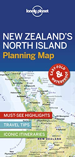 Stock image for Lonely Planet New Zealand's North Island Planning Map for sale by INDOO