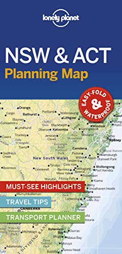 Stock image for Lonely Planet New South Wales &amp; ACT Planning Map for sale by Blackwell's