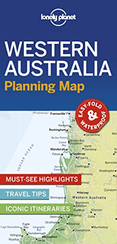 Stock image for Lonely Planet Western Australia Planning Map for sale by Blackwell's