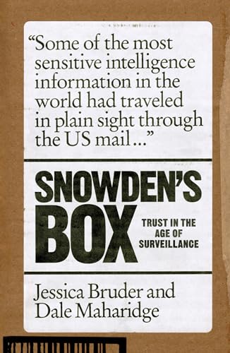 Imagen de archivo de Snowden's Box: Trust in the Age of Surveillance a la venta por SecondSale